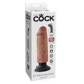 VIBE DILDO 6" TAN KING COCK